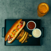 Bratwurst hotdog